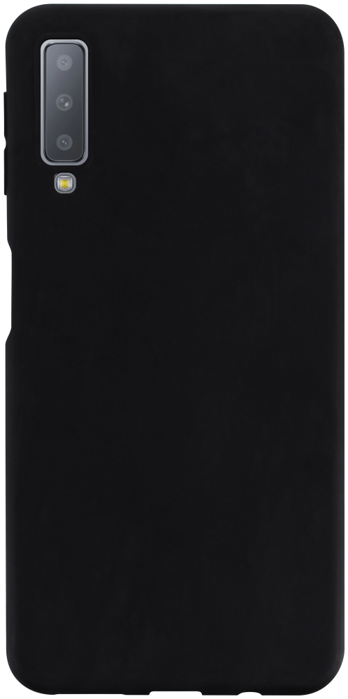 Samsung Galaxy A7 2018 (SM-A750F) szilikon tok matt fekete