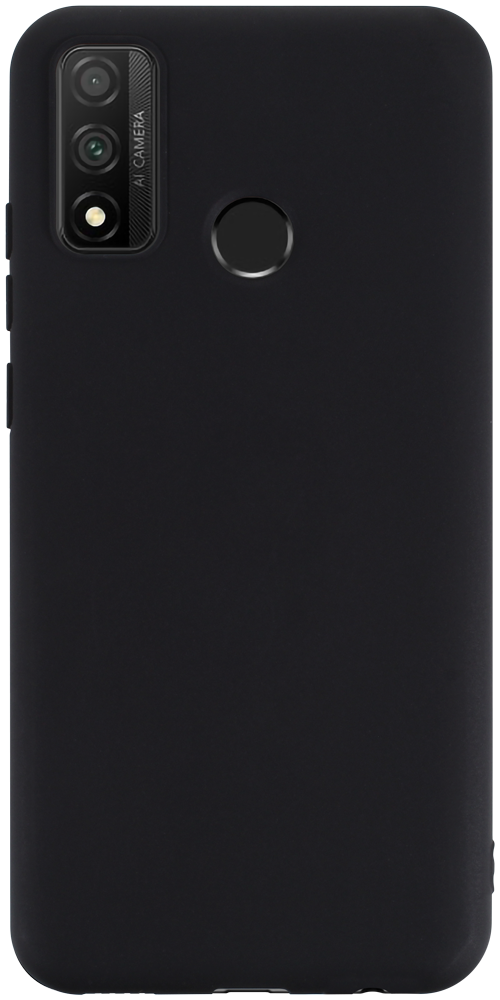Huawei P Smart 2020 szilikon tok matt fekete