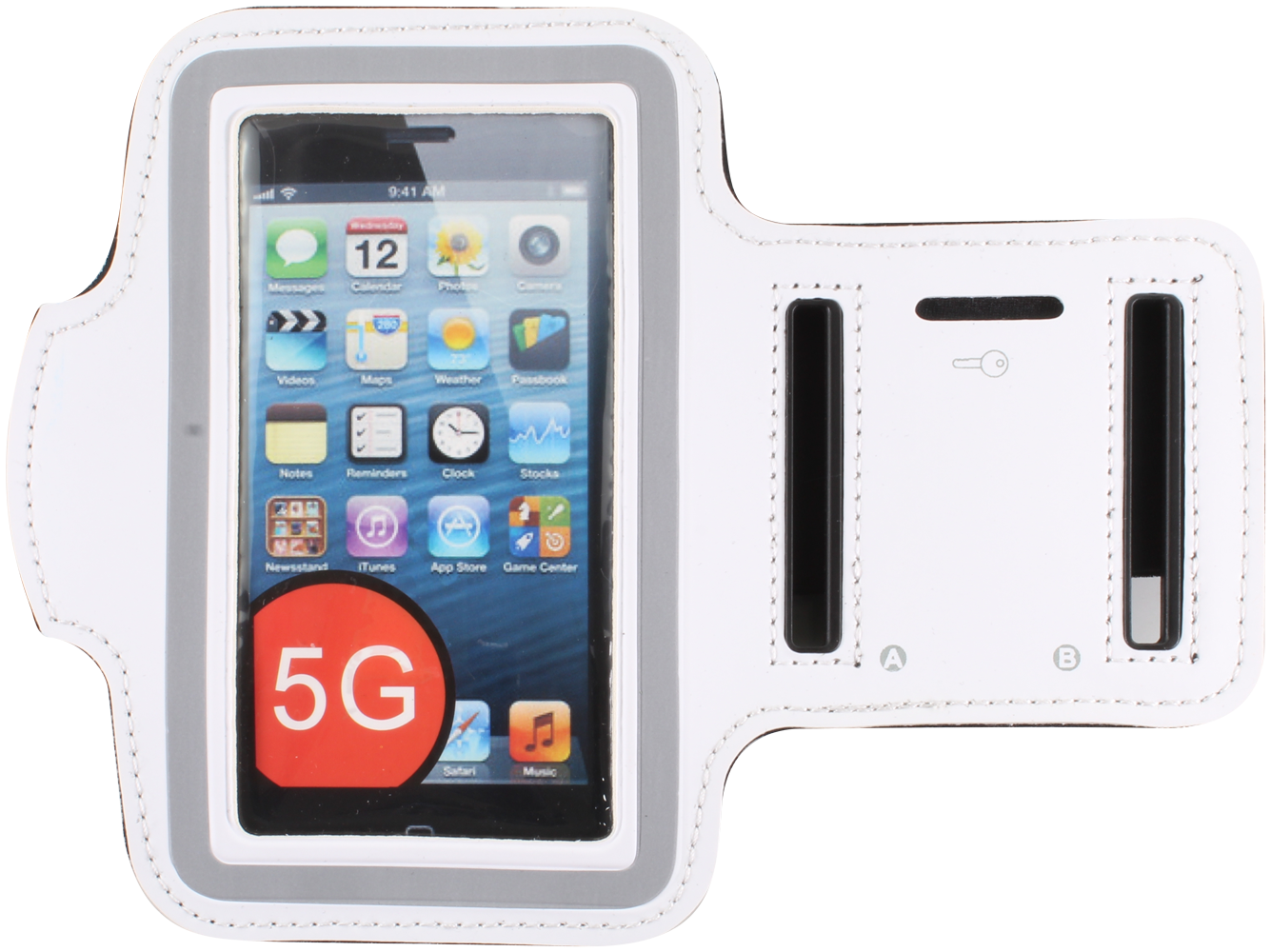 Apple iPhone 5 sport tok univerzális fehér