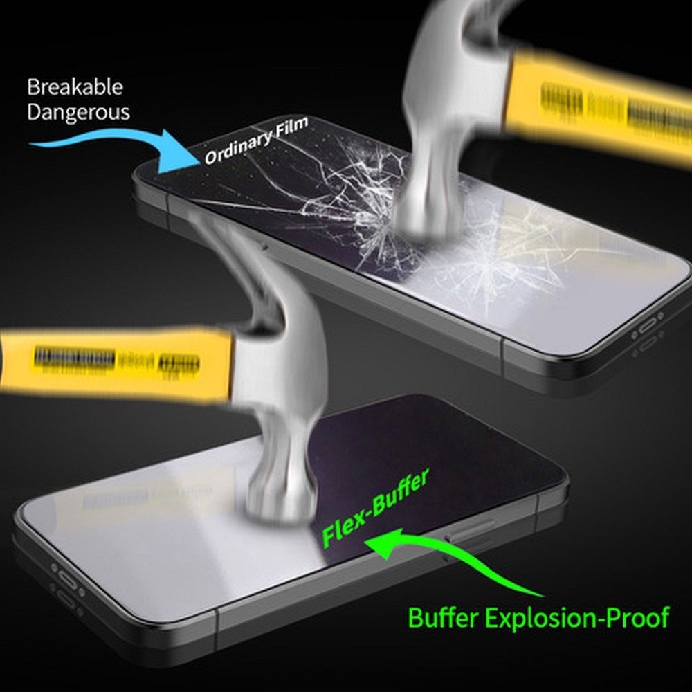 Apple iPhone 13 Pro Max edzett üvegfólia antibakteriális Biomaster bevonattal