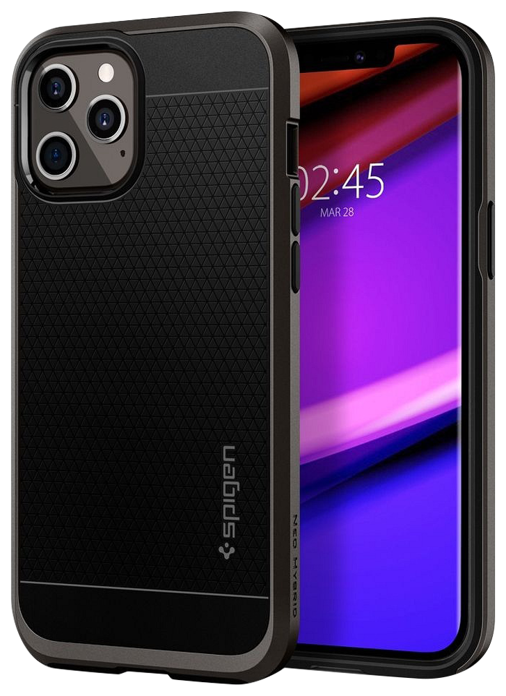 Apple iPhone X szilikon tok gyári SPIGEN Neo Hybrid fekete