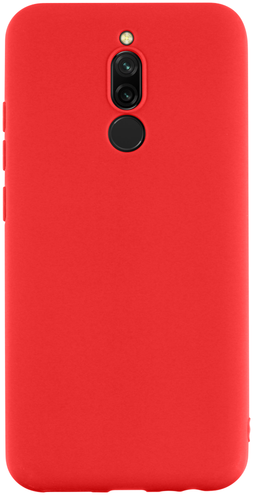 Xiaomi Redmi 8 szilikon tok matt piros