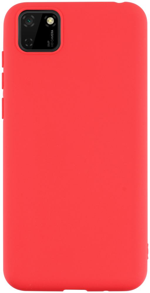 Huawei Y5P szilikon tok matt piros