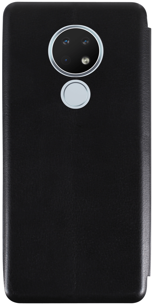 Nokia 6 2019 (6.2) oldalra nyíló mágneses flipes bőrtok prémium minőség fekete
