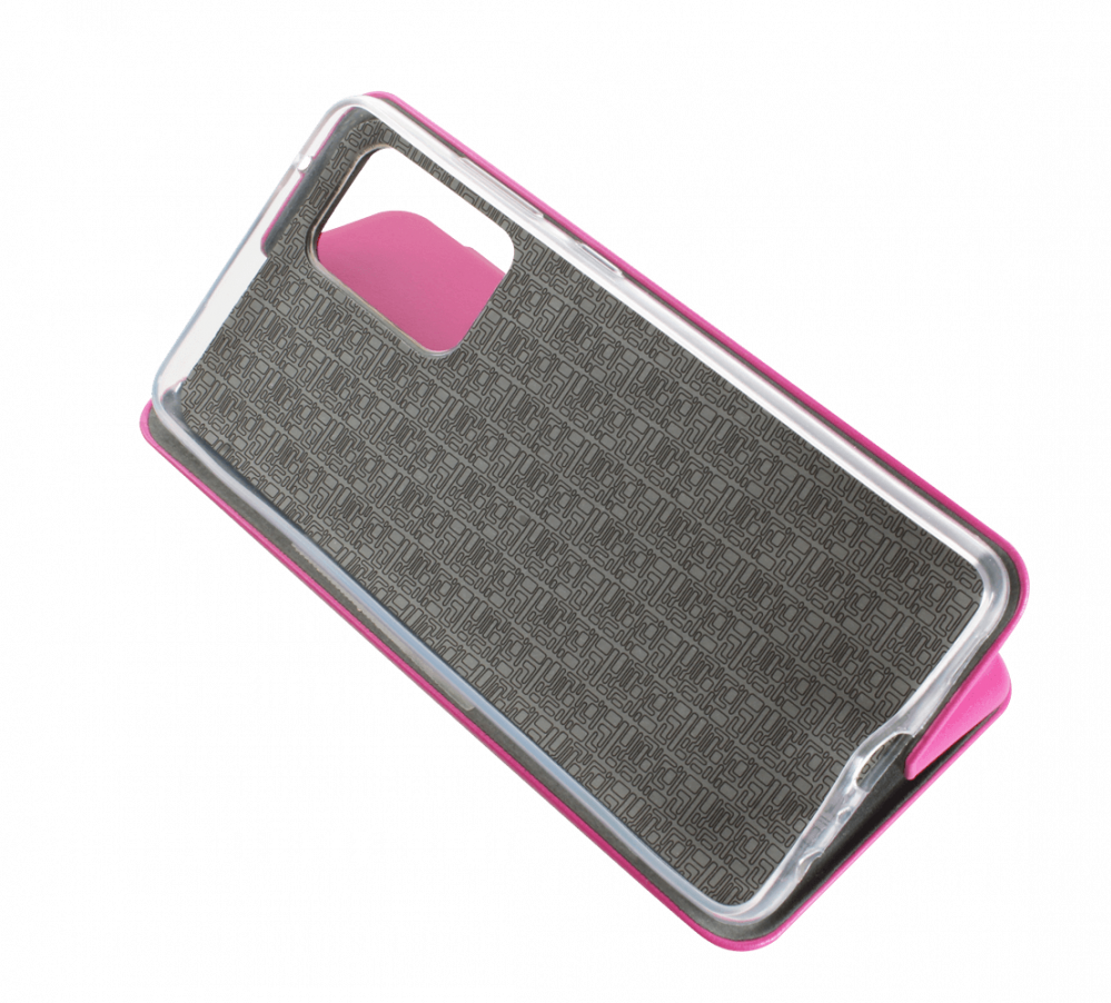 Samsung Galaxy A52 4G (SM-A525F) oldalra nyíló mágneses flipes bőrtok prémium minőség rózsaszín