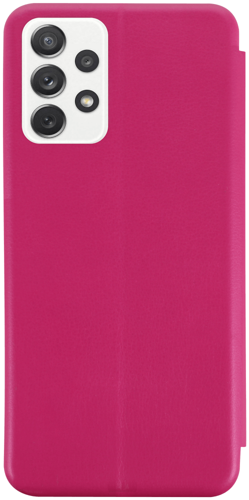 Samsung Galaxy A72 4G (SM-A725F) oldalra nyíló mágneses flipes bőrtok prémium minőség rózsaszín