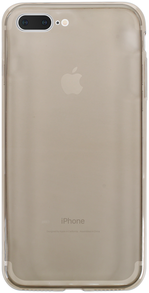 Apple iPhone 7 Plus szilikon tok ultravékony átlátszó füstszínű