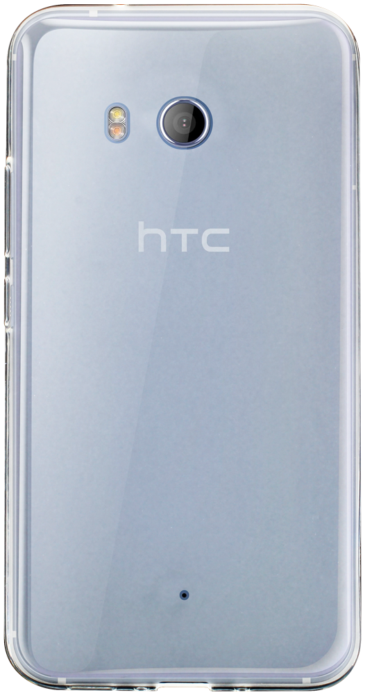 HTC U11 szilikon tok matt-fényes keret átlátszó
