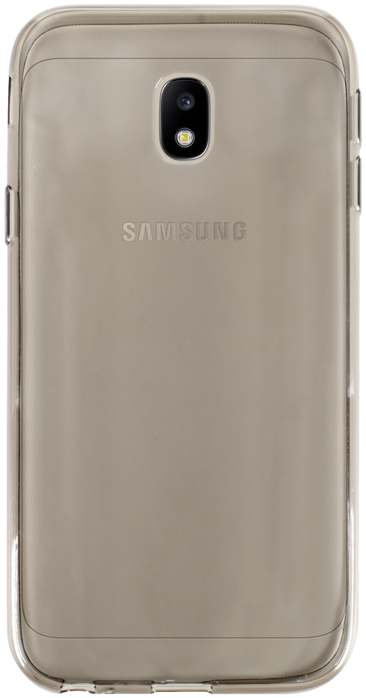 Samsung Galaxy J3 2017 (J330) szilikon tok ultravékony átlátszó füstszínű