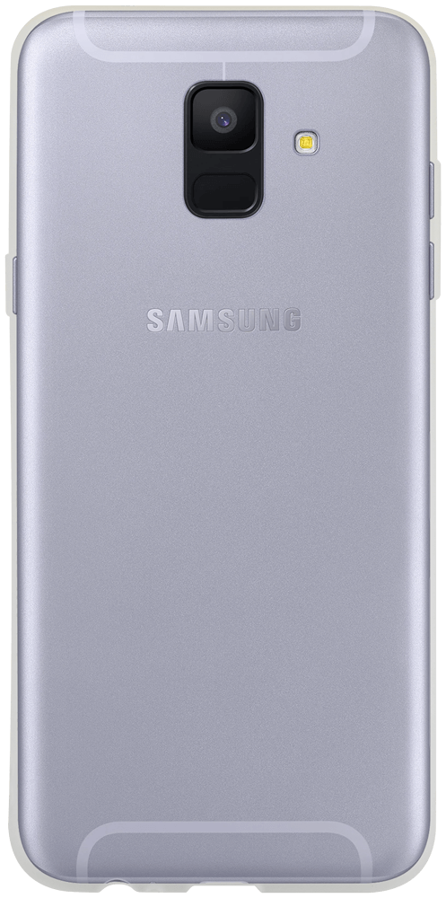 Samsung Galaxy A6 2018 (A600) szilikon tok tejfehér