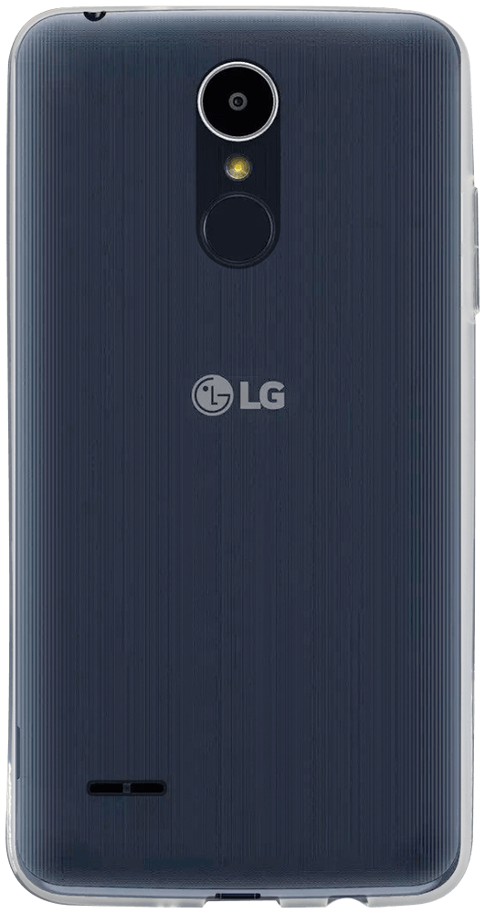 LG K8 2017 szilikon tok matt-fényes keret átlátszó