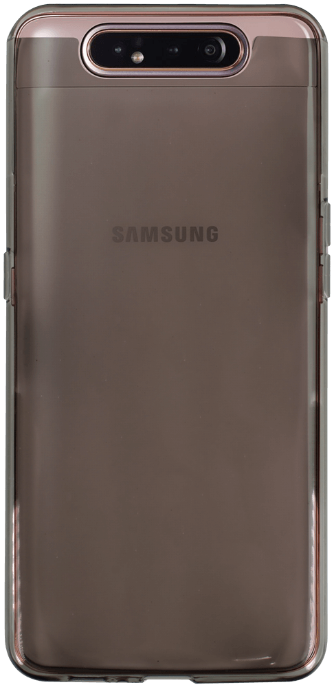 Samsung Galaxy A80 (SM-A805) szilikon tok füstszínű