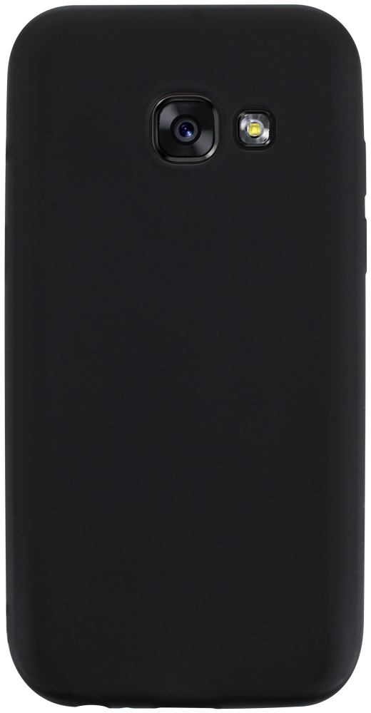 Samsung Galaxy A3 2017 (A320) szilikon tok matt fekete