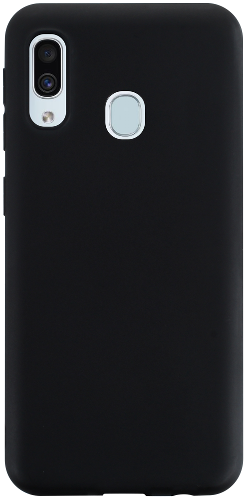 Samsung Galaxy A20e (SM-A202F) szilikon tok matt fekete