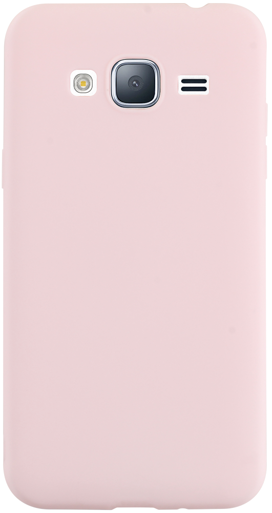 Samsung Galaxy J3 2016 (J320) szilikon tok halvány rózsaszín