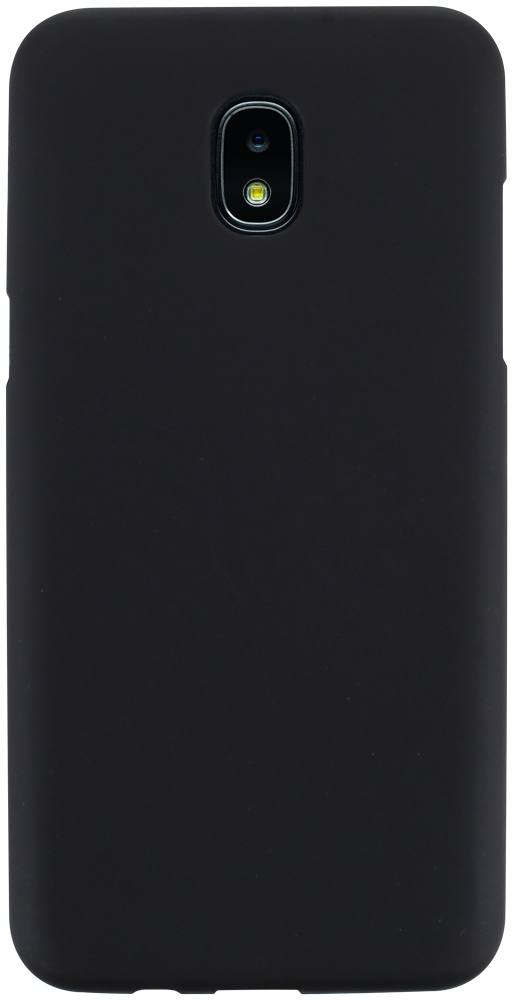 Samsung Galaxy J3 2018 (J337) szilikon tok matt-fényes keret fekete
