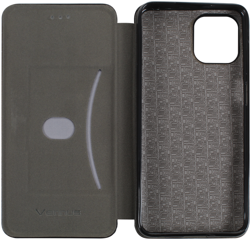 Motorola Edge 20 Lite oldalra nyíló mágneses flipes bőrtok prémium minőség fekete