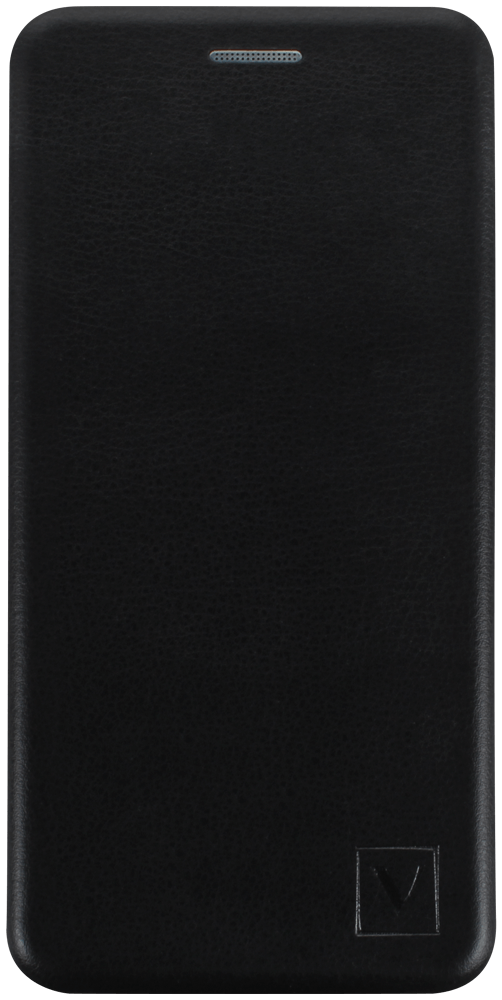 Huawei P30 lenyíló mágneses flipes bőrtok prémium minőség fekete