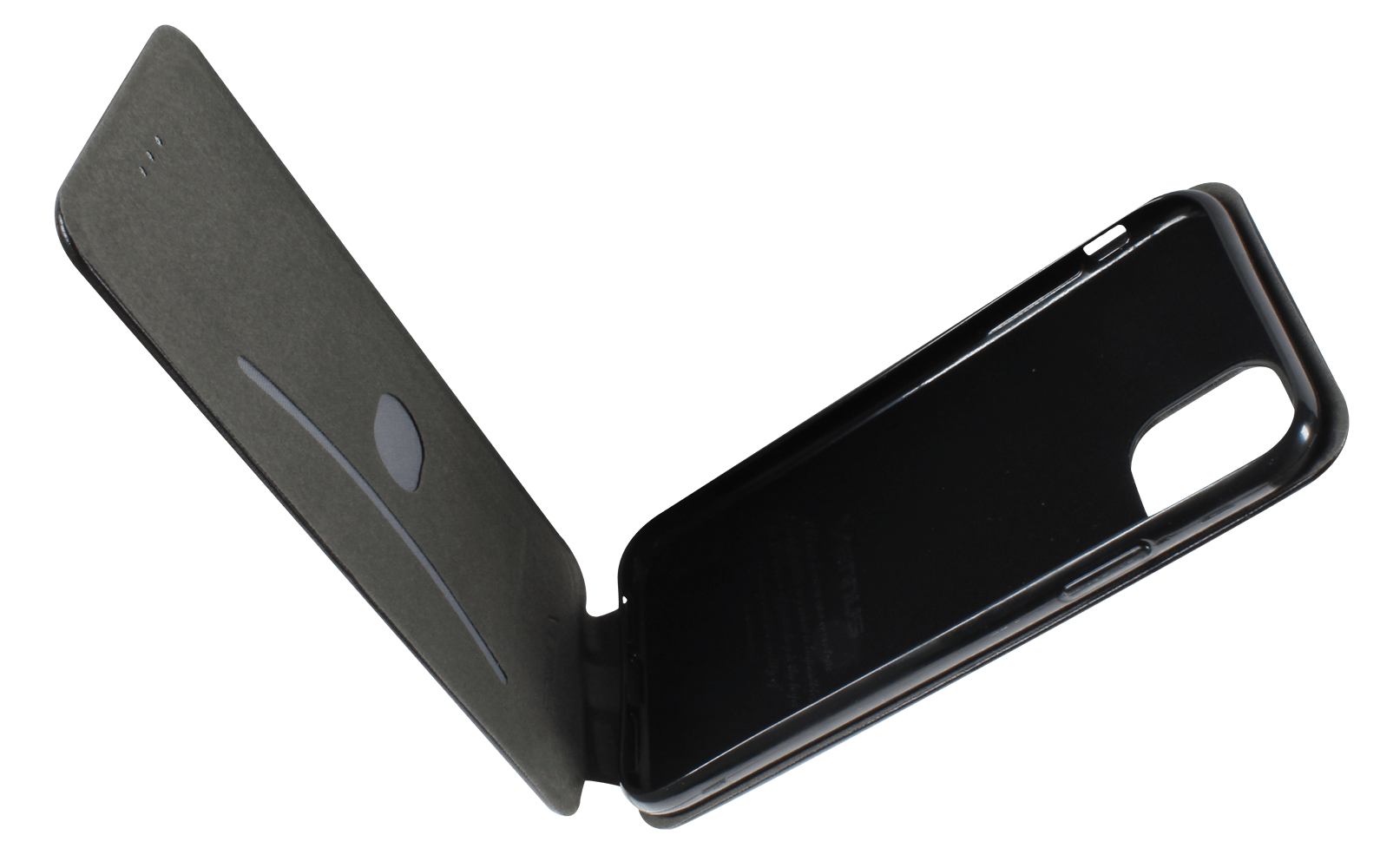 Apple iPhone 11 lenyíló mágneses flipes bőrtok prémium minőség fekete