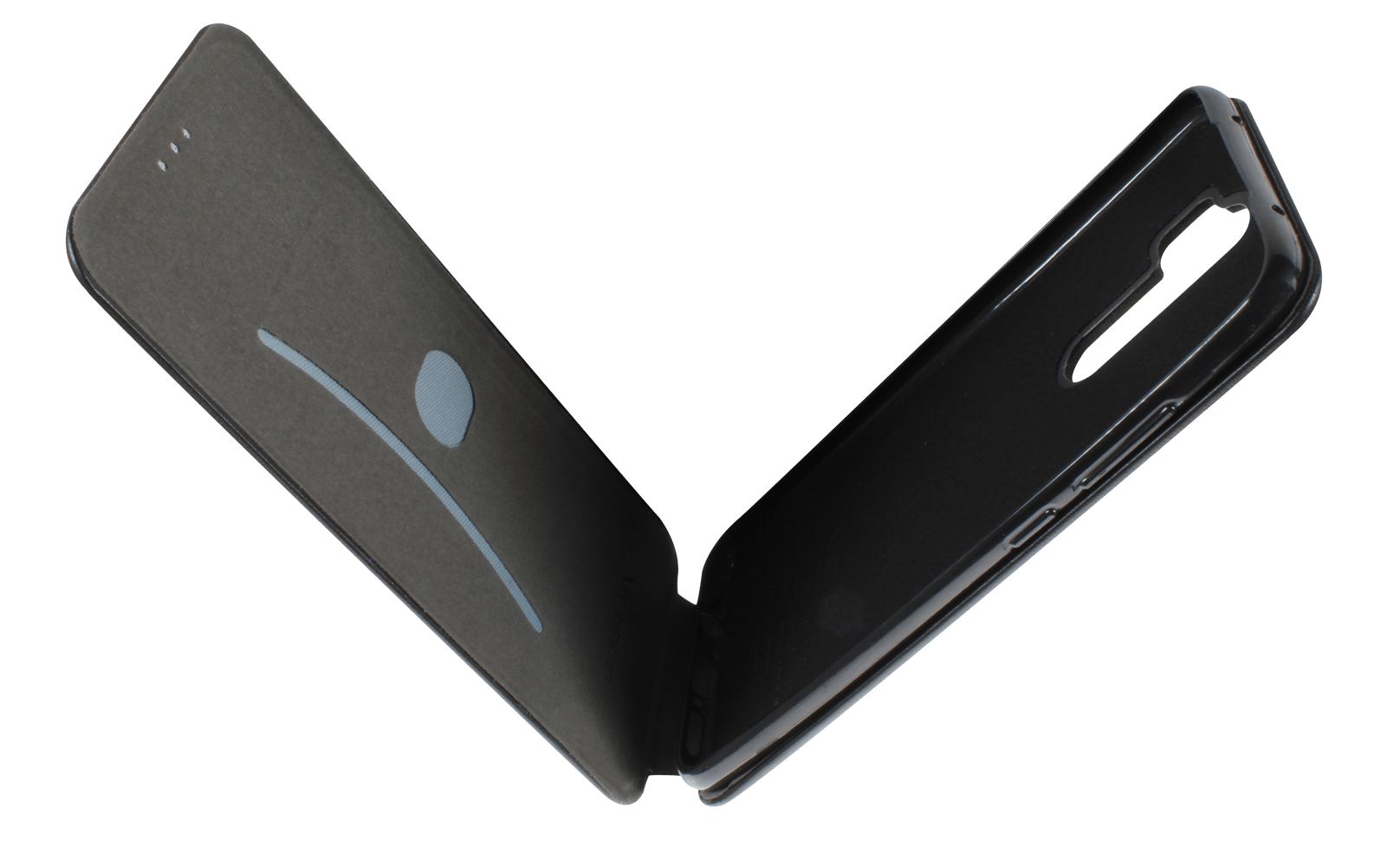 Xiaomi Redmi Note 8 Pro lenyíló mágneses flipes bőrtok prémium minőség fekete