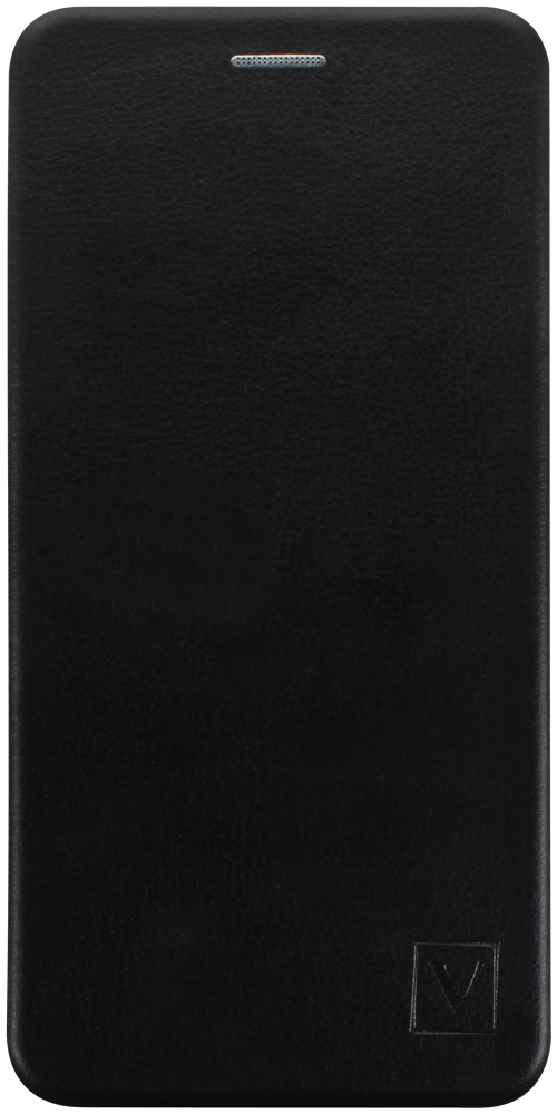 Xiaomi Mi 10 5G lenyíló mágneses flipes bőrtok prémium minőség fekete