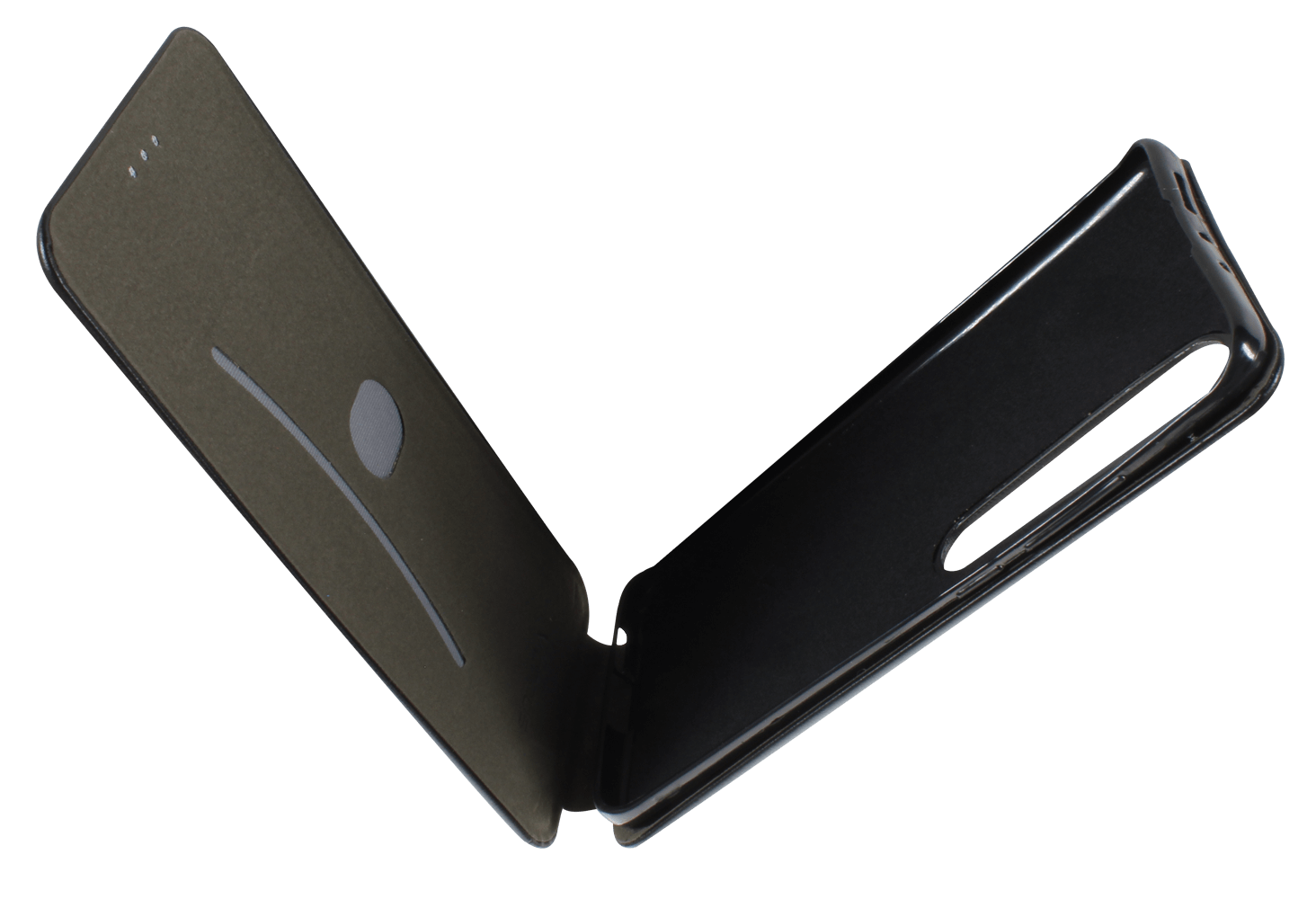 Xiaomi Mi 10 Pro 5G lenyíló mágneses flipes bőrtok prémium minőség fekete