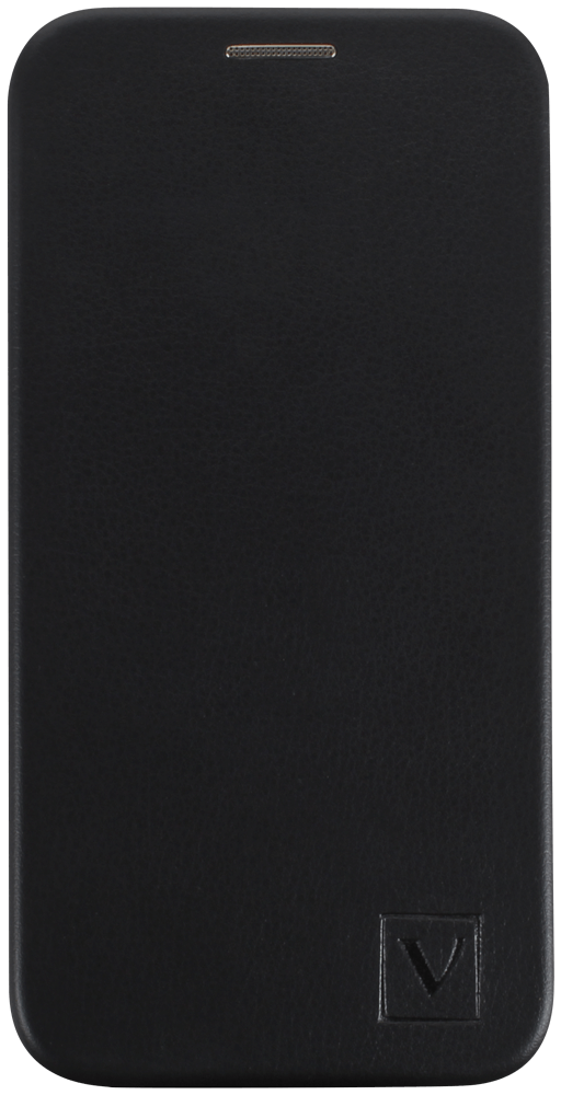 Apple iPhone 13 Mini lenyíló mágneses flipes bőrtok prémium minőség fekete