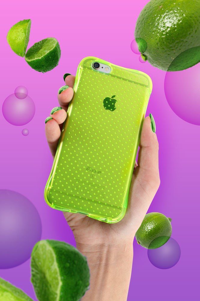 Apple iPhone 6S ütésálló tok légpárnás sarok zöld
