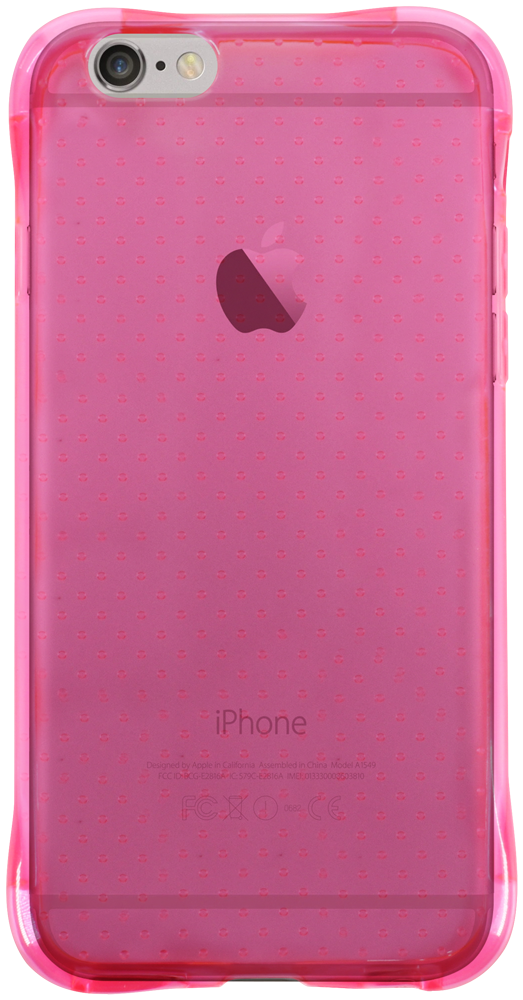 Apple iPhone 6 szilikon tok légpárnás sarok rózsaszín
