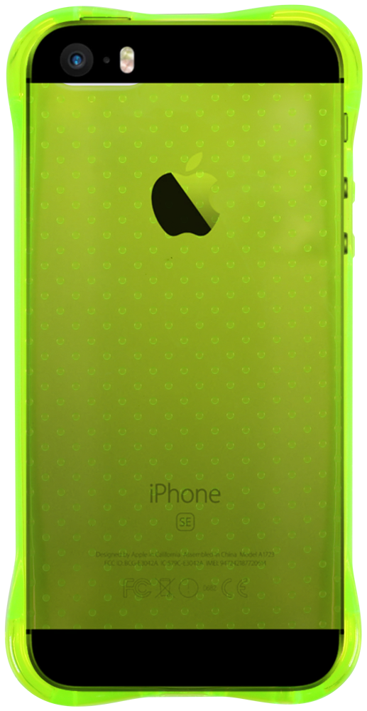 Apple iPhone 5 ütésálló tok légpárnás sarok zöld