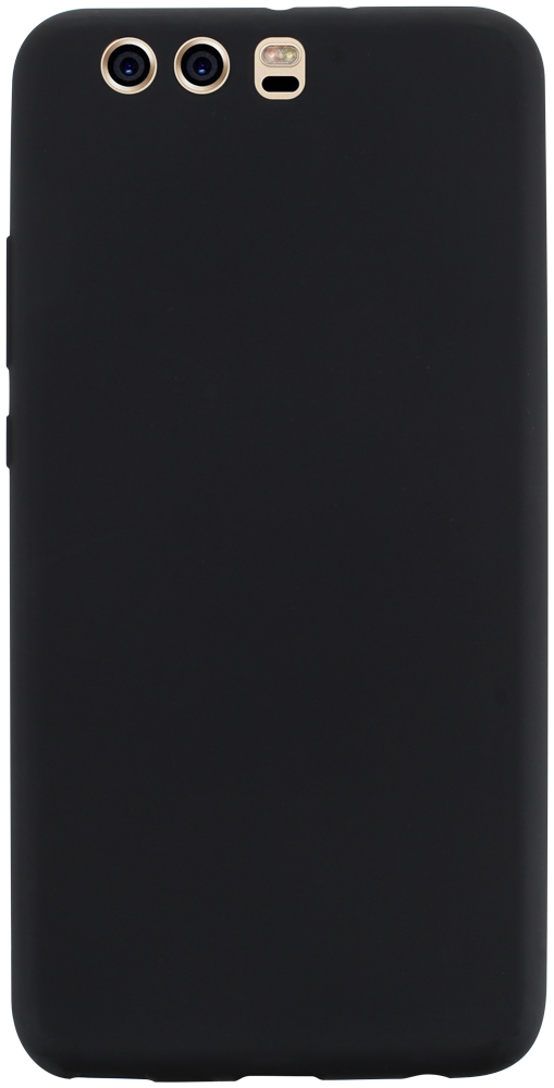 Huawei P10 Plus szilikon tok kameravédővel matt fekete