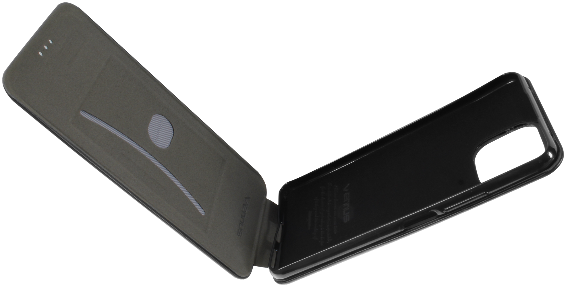 Xiaomi MI 11 Lite 5G lenyíló mágneses flipes bőrtok prémium minőség fekete