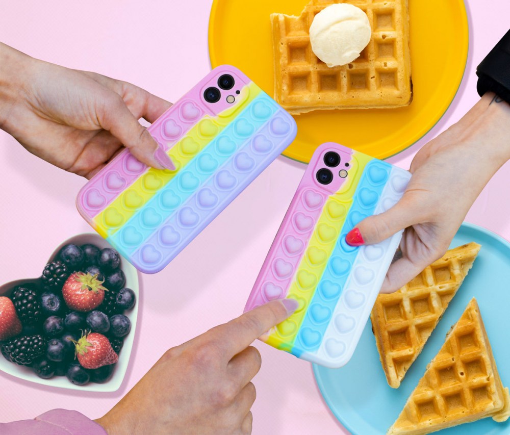 Motorola Moto G30 szilikon tok Heart Pop It