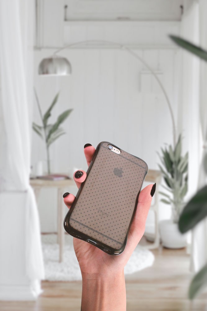 Samsung Galaxy S6 Edge (G925) szilikon tok légpárnás sarok füstszínű