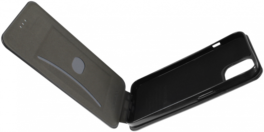 Apple iPhone 13 lenyíló mágneses flipes bőrtok prémium minőség fekete