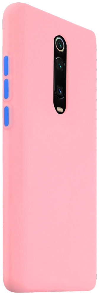 Xiaomi Mi 9T Pro szilikon tok babarózsaszín