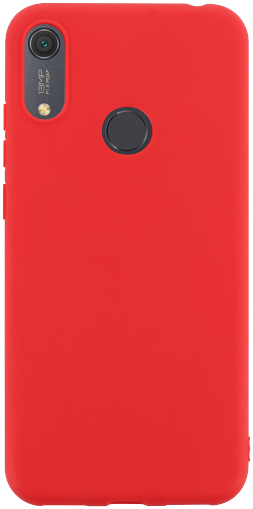 Huawei Y6s (2019) szilikon tok piros