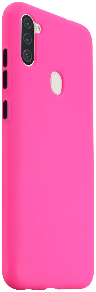 Samsung Galaxy A11 (SM-A115F) szilikon tok rózsaszín