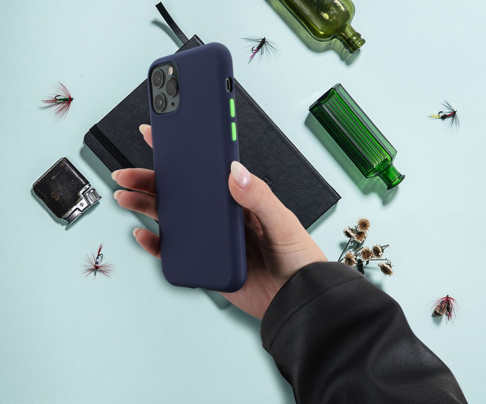 Xiaomi Mi 9T szilikon tok sötétkék