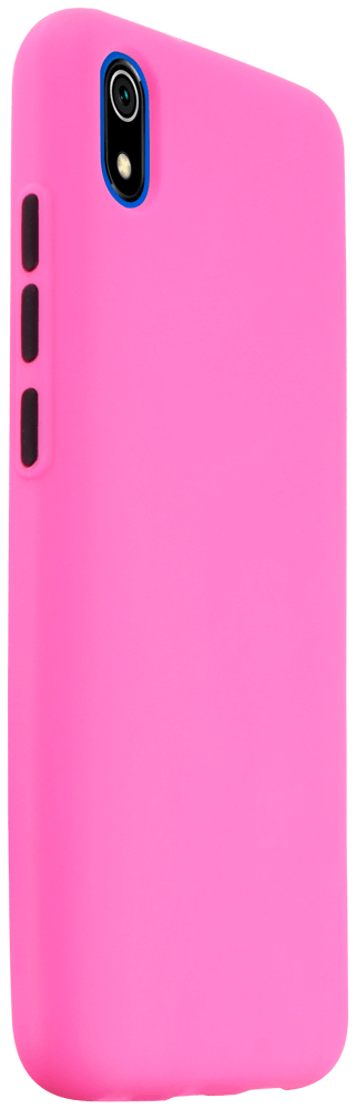 Xiaomi Redmi 7A szilikon tok matt rózsaszín