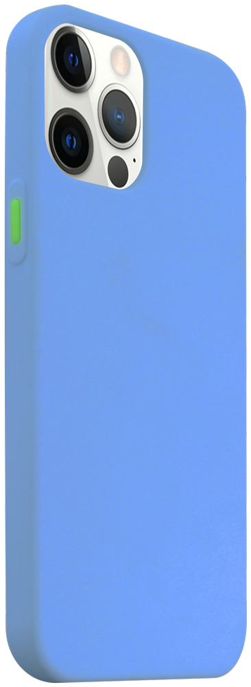 Apple iPhone 12 Pro Max szilikon tok babakék