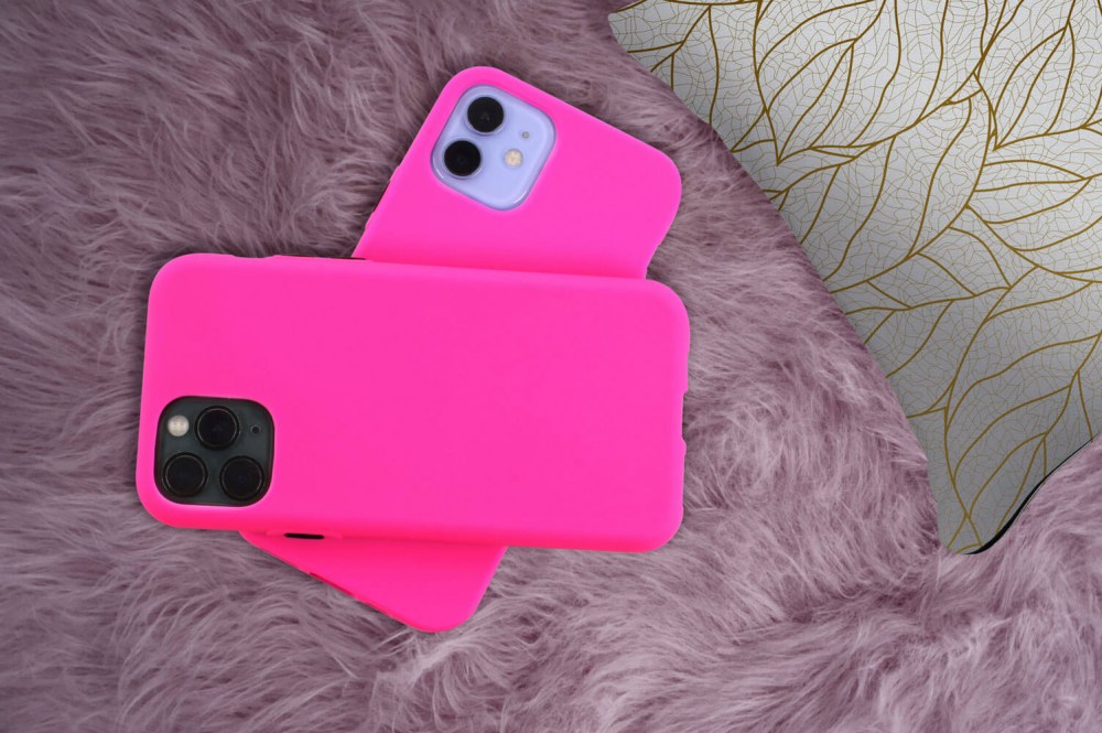 Samsung Galaxy M02 (SM-M022F) szilikon tok matt rózsaszín