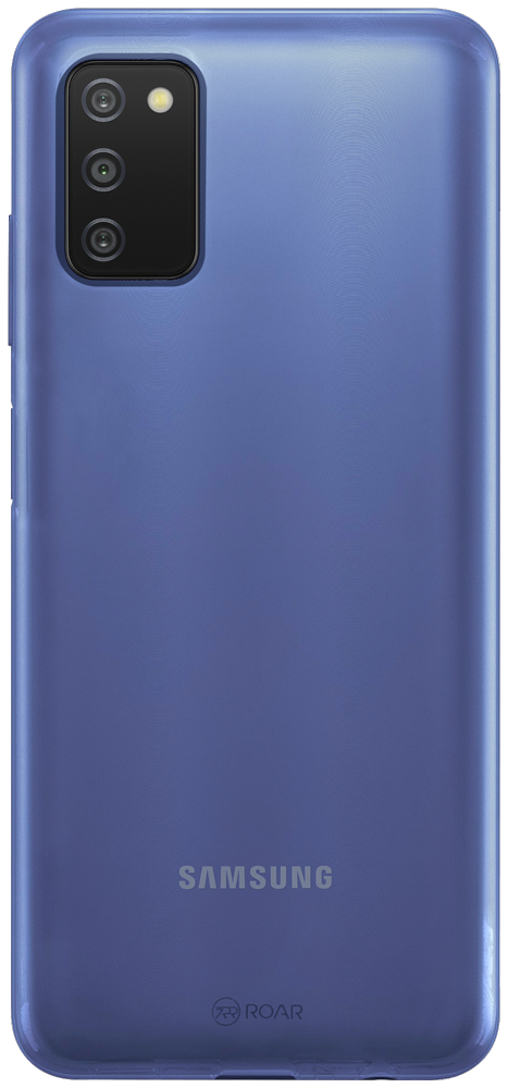 Samsung Galaxy A03s (SM-A037F) szilikon tok gyári ROAR átlátszó