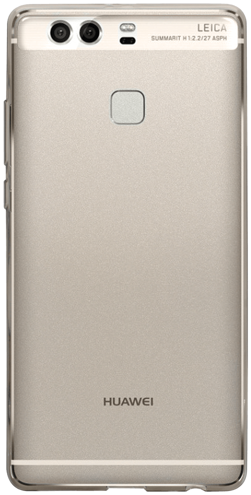Huawei P9 Plus (VIE-L09) szilikon tok ultravékony átlátszó füstszínű