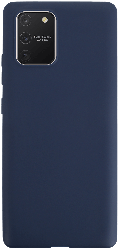 Samsung Galaxy S10 Lite (SM-G770F) szilikon tok matt sötétkék