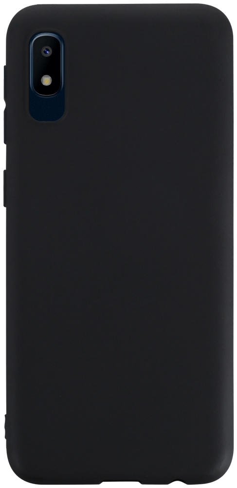 Samsung Galaxy A10e (SM-A102) szilikon tok matt fekete