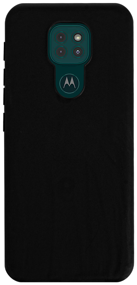 Motorola Moto G9 Play szilikon tok matt fekete