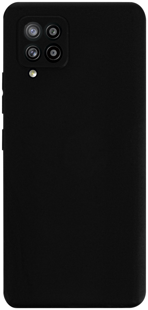 Samsung Galaxy A42 5G (SM-A426B) szilikon tok kameravédővel matt fekete