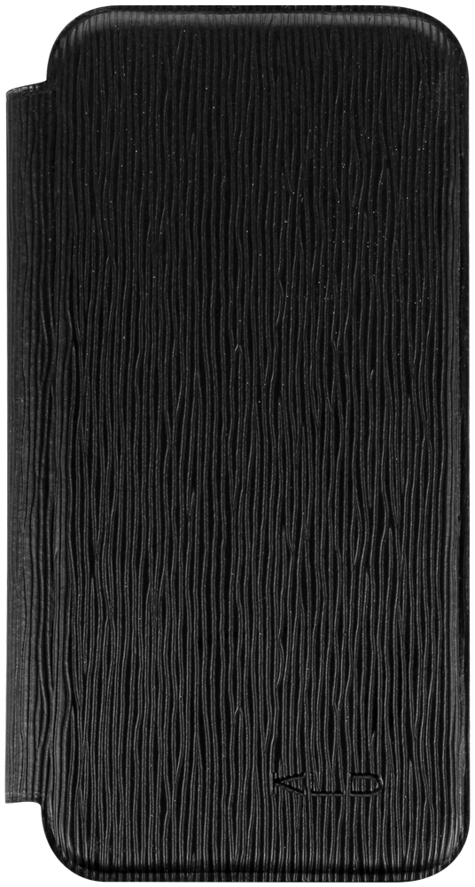 Apple iPhone 5S oldalra nyíló flipes bőrtok gyári KALAIDENG fekete-barna