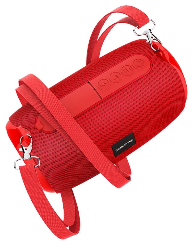 Alcatel 1S (2020) kompatibilis Borofone Bluetooth hangszóró piros